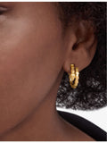 Bulgari Serpenti Viper 18ct yellow gold earrings (British brand)