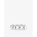 Christofle silver-plated card holders set of two, Perles collection (British brand)
