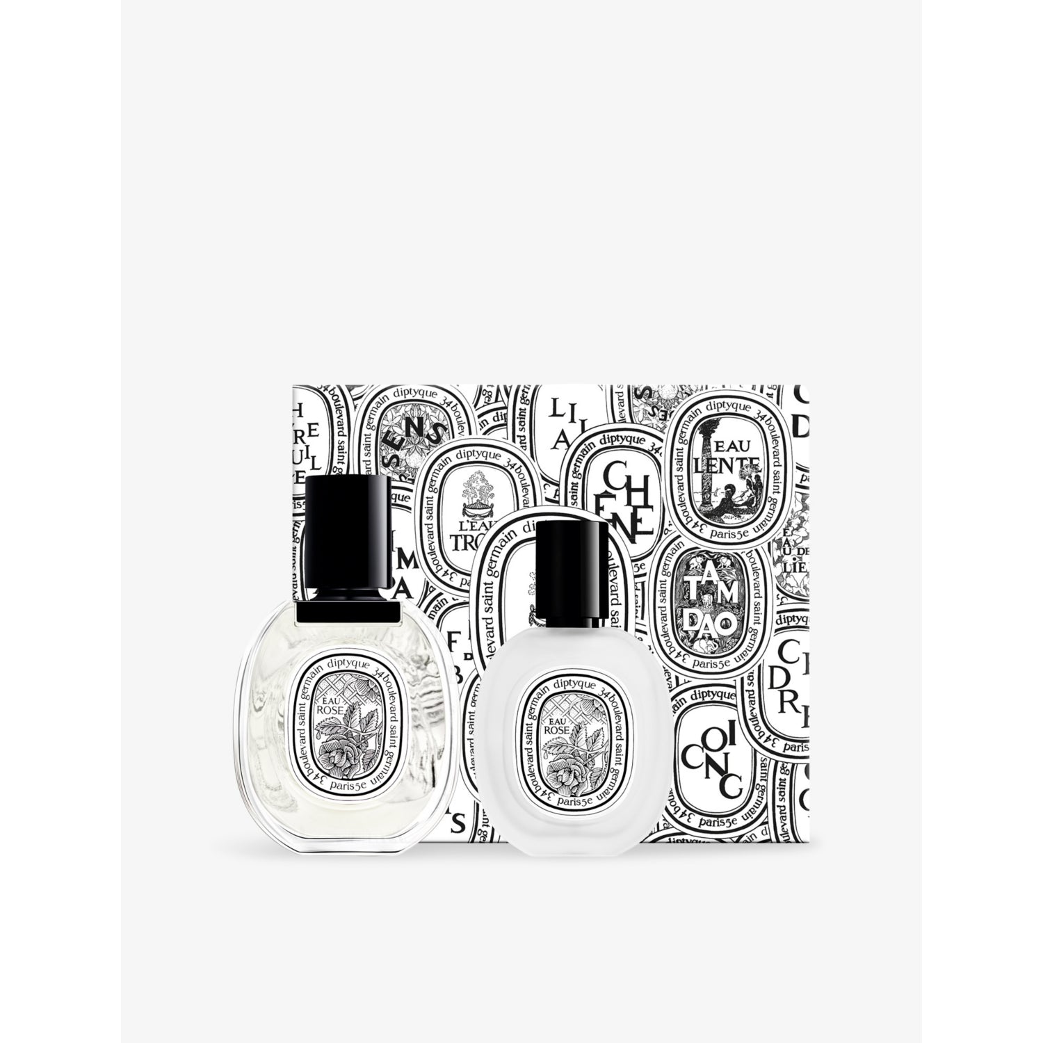 Diptyque Eau Rose gift set EDT 50ml and hair mist, UK version