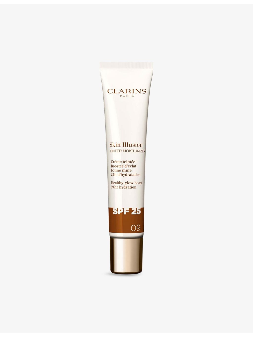 Clarins Skin Illusion tinted moisturiser 40ml, imported from the UK
