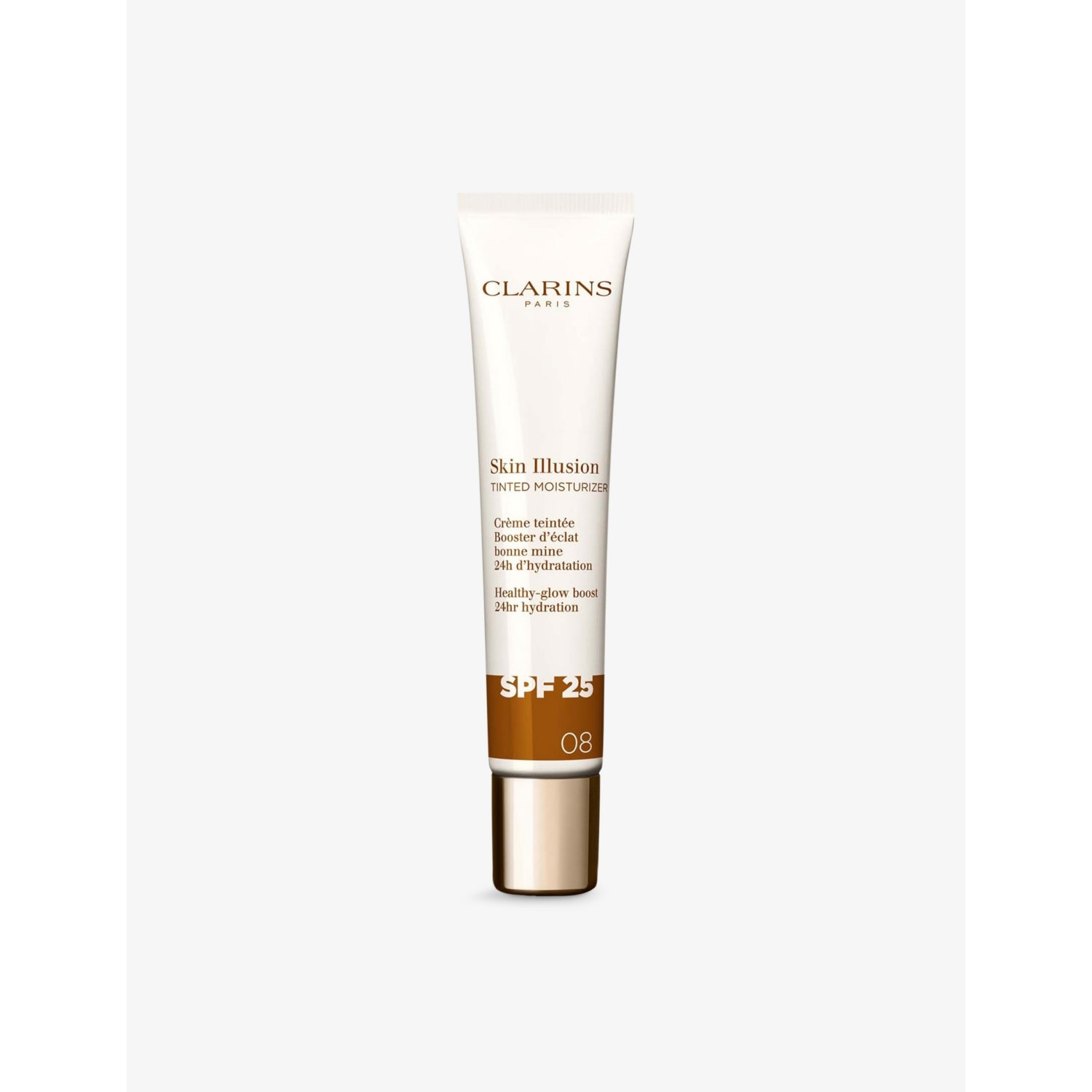 Clarins Skin Illusion Tinted Moisturiser 40ml, imported from the UK