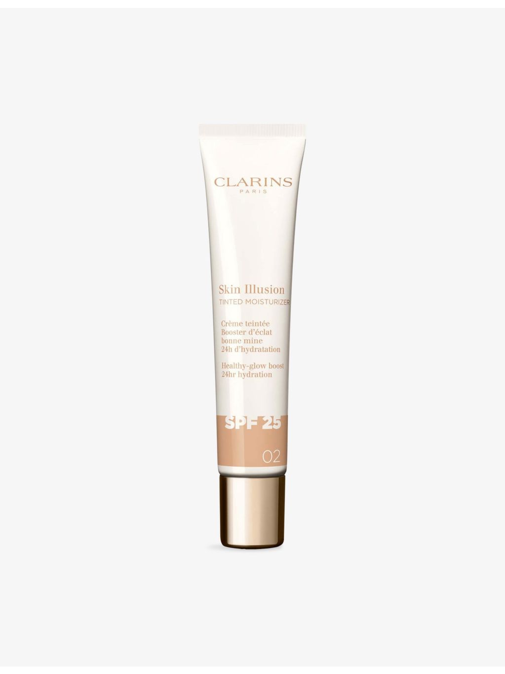 Clarins Skin Illusion Tinted Moisturiser 40ml, imported from the UK