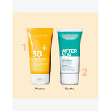 Clarins youth-protecting body sunscreen SPF30 150ml - British product