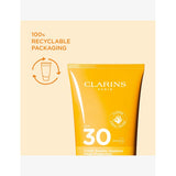 Clarins youth-protecting body sunscreen SPF30 150ml - British product