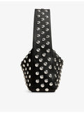 KHAITE Elena medium pebbled leather shoulder bag, imported from the UK