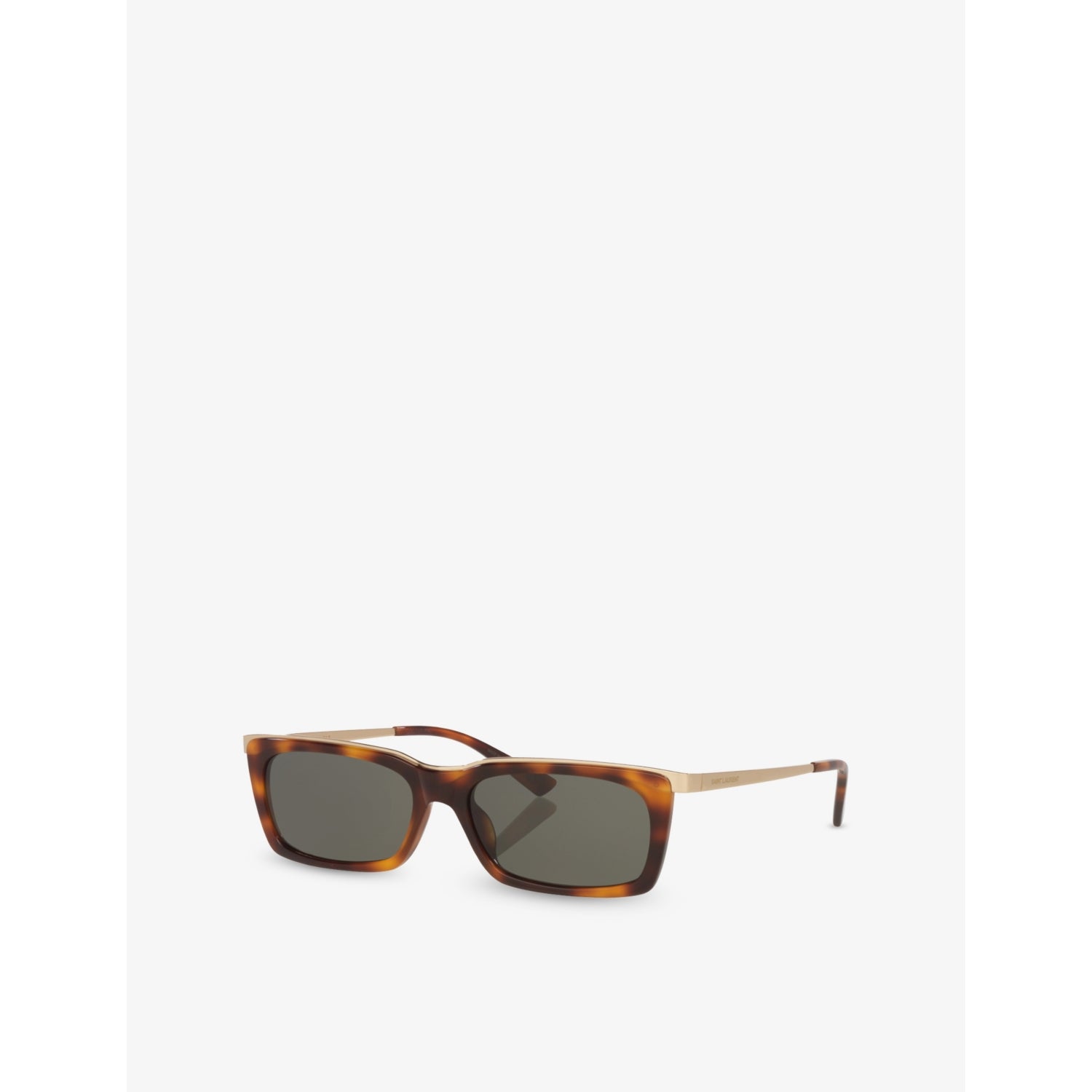Saint Laurent SL 766 rectangle acetate sunglasses, imported from the UK