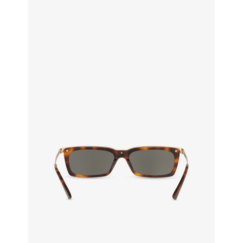 Saint Laurent SL 766 rectangle acetate sunglasses, imported from the UK