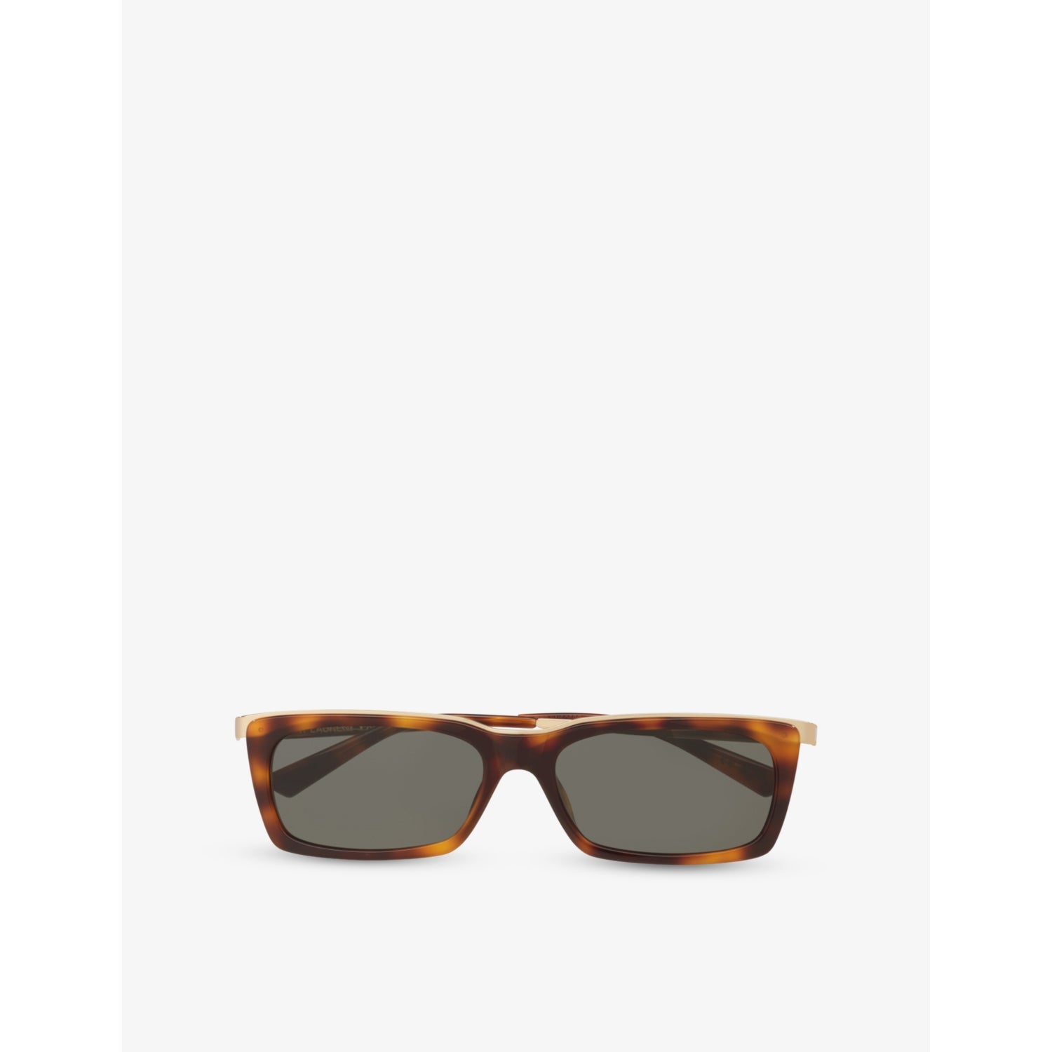 Saint Laurent SL 766 rectangle acetate sunglasses, imported from the UK