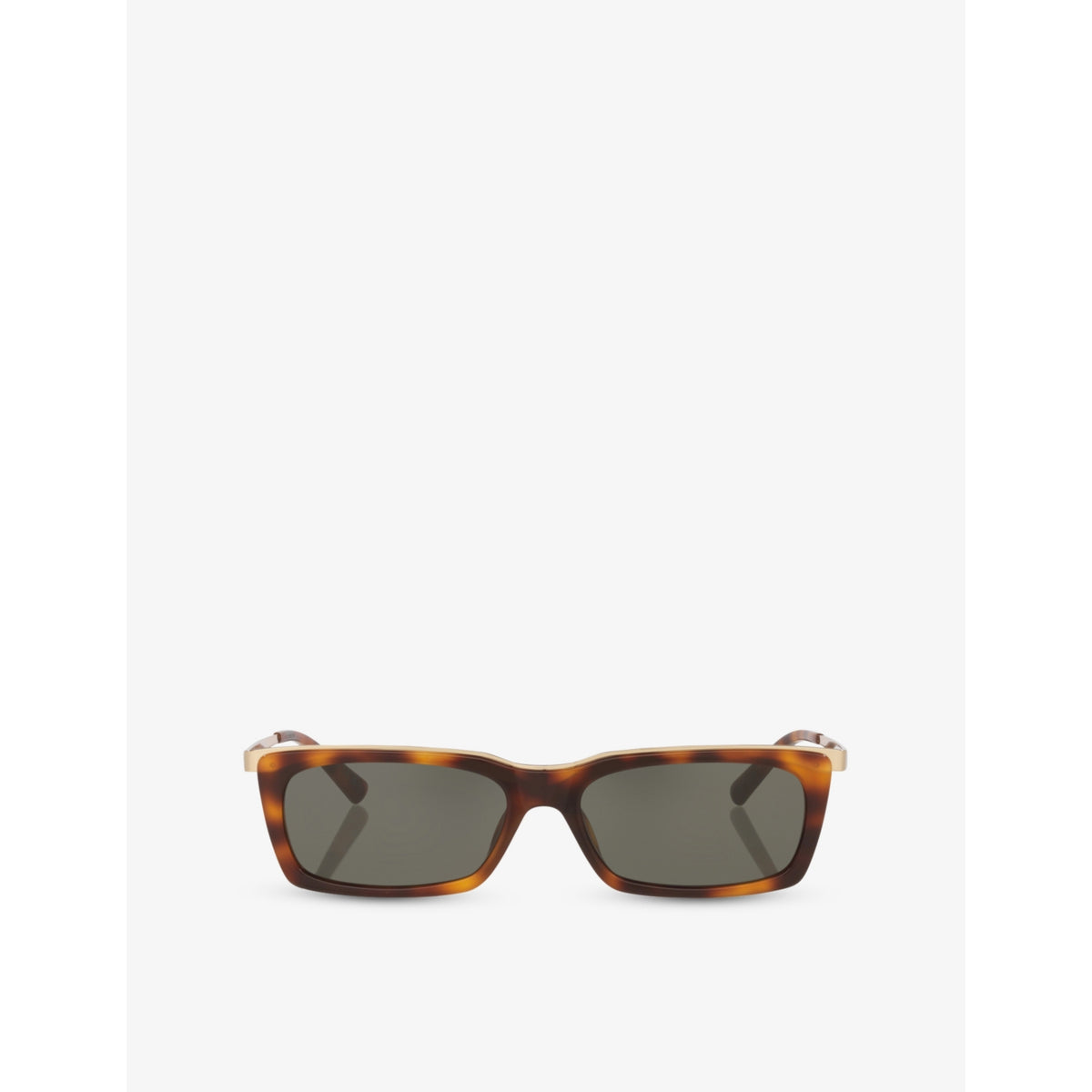 Saint Laurent SL 766 rectangle acetate sunglasses, imported from the UK