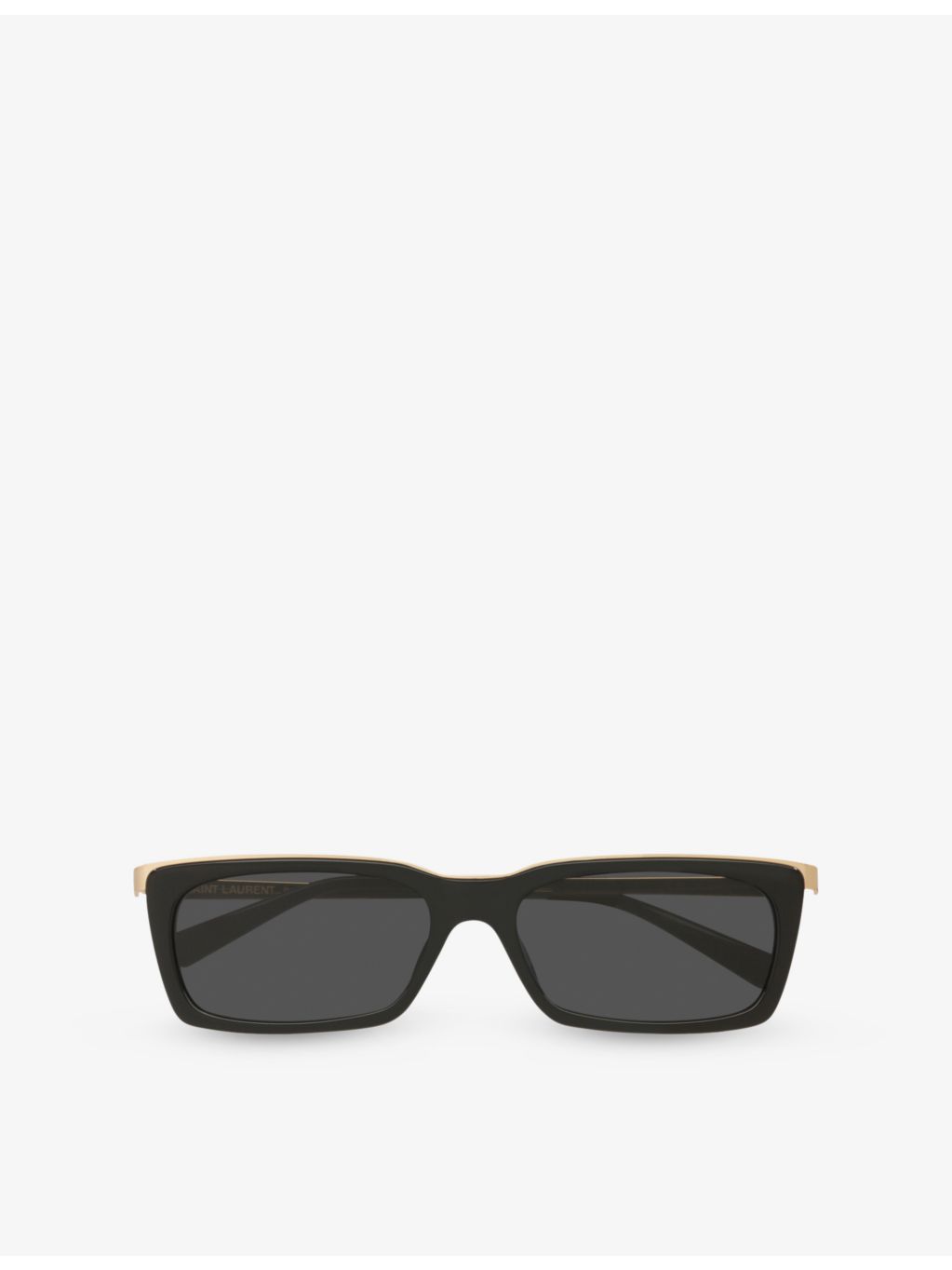 Saint Laurent SL 766 rectangle-frame acetate sunglasses, imported from the UK