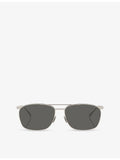 Saint Laurent SL796 metal pilot sunglasses, imported from the UK
