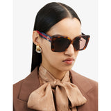 Gucci square-frame acetate sunglasses GG1861S (British brand)