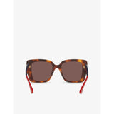 Gucci square-frame acetate sunglasses GG1861S (British brand)