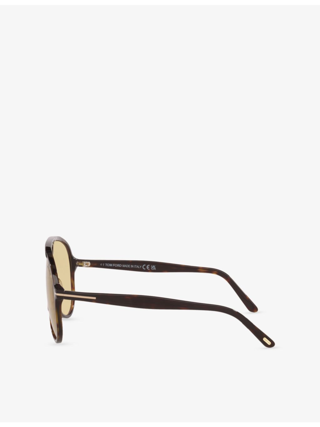 Tom Ford Vladimir pilot-frame acetate sunglasses, imported from the UK