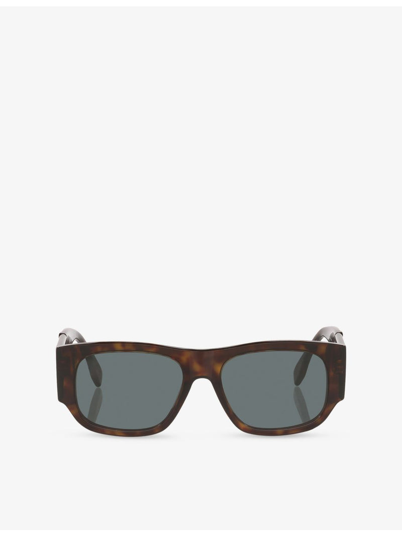 Fendi rectangular acetate sunglasses tortoiseshell tinted lenses, UK version