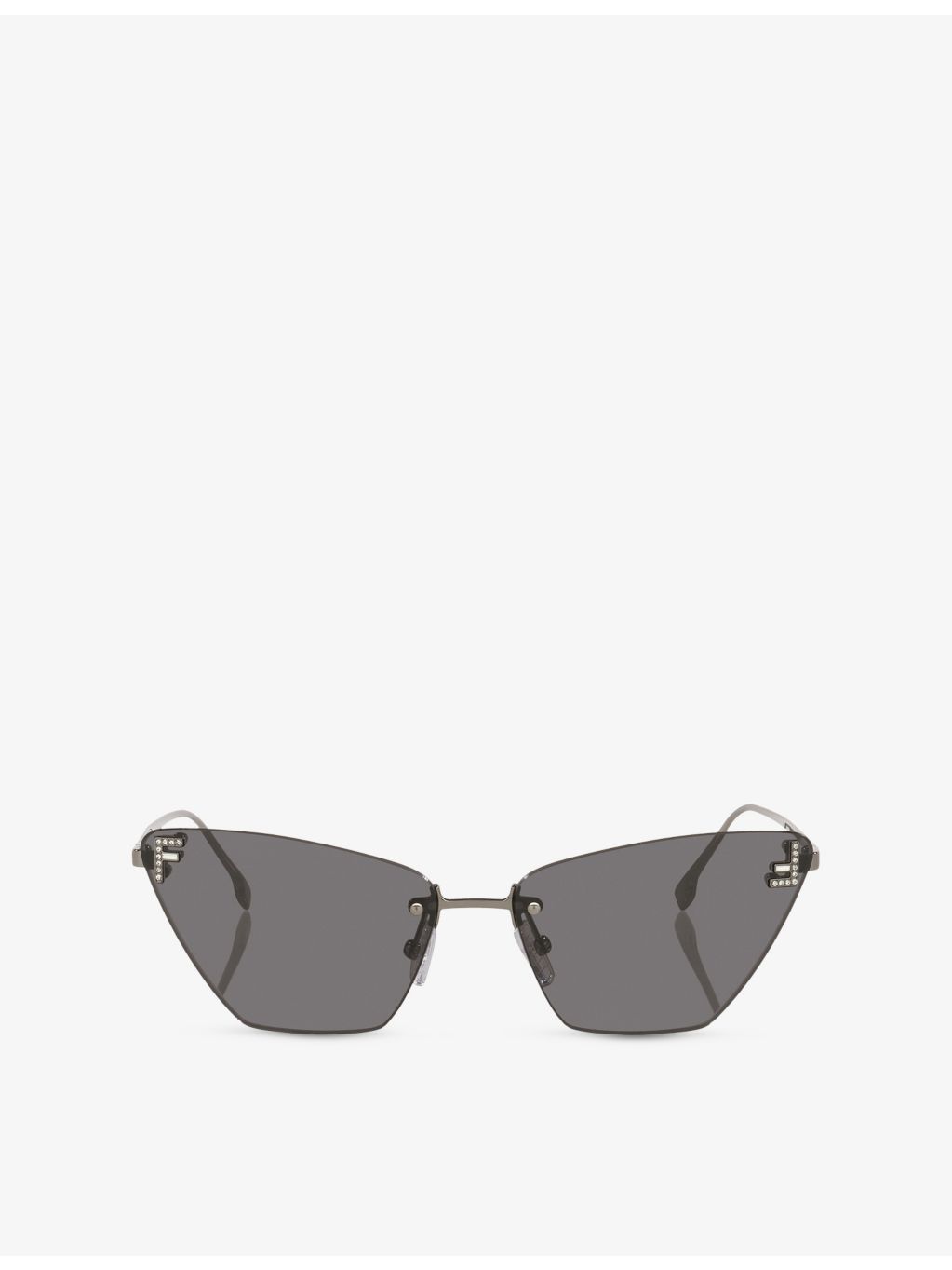 Fendi First cat-eye metal sunglasses FE4160US - British product