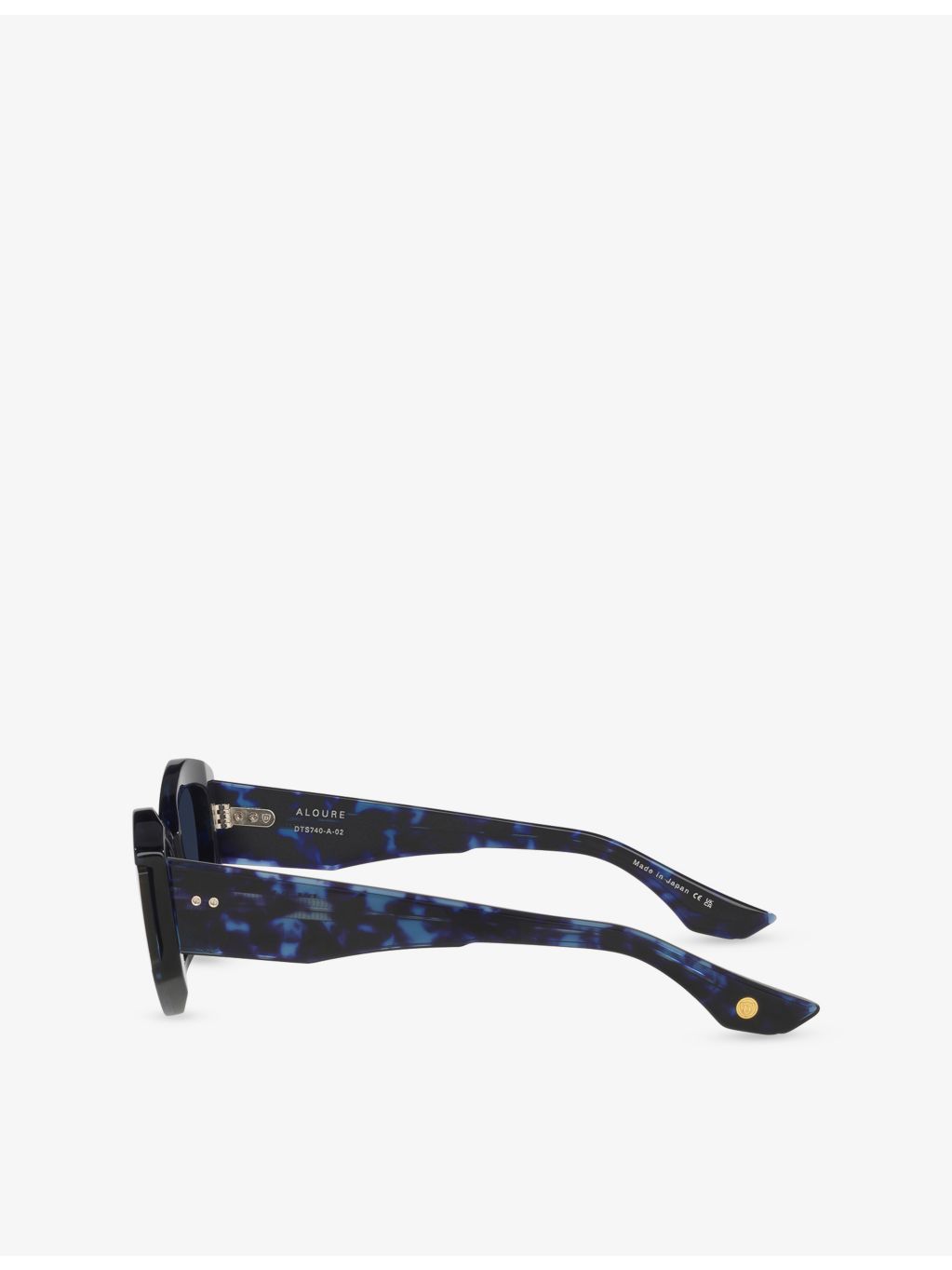DITA cat-eye acetate sunglasses, imported from the UK