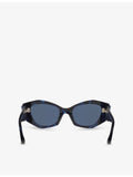DITA cat-eye acetate sunglasses, imported from the UK