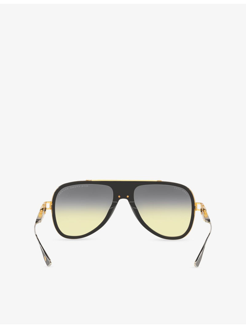 DITA Grand Decade aviator metal acetate sunglasses - British product