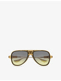DITA Grand Decade aviator metal acetate sunglasses - British product