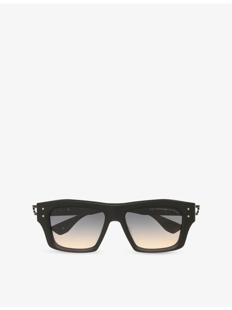 DITA Grandmaster-Eight rectangular acetate sunglasses, imported from the UK