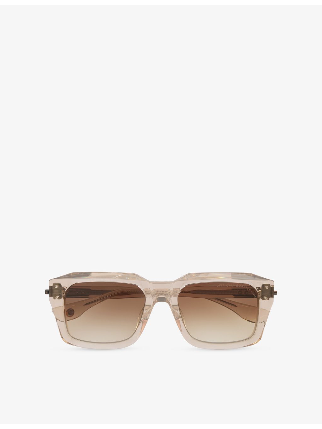 DITA Grandmaster-Nine rectangular acetate sunglasses, imported from the UK
