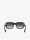 DITA Grandmaster Nine rectangular acetate sunglasses, imported from the UK