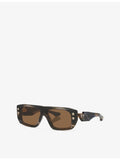 DITA sunglasses with rectangular acetate frame, UK version