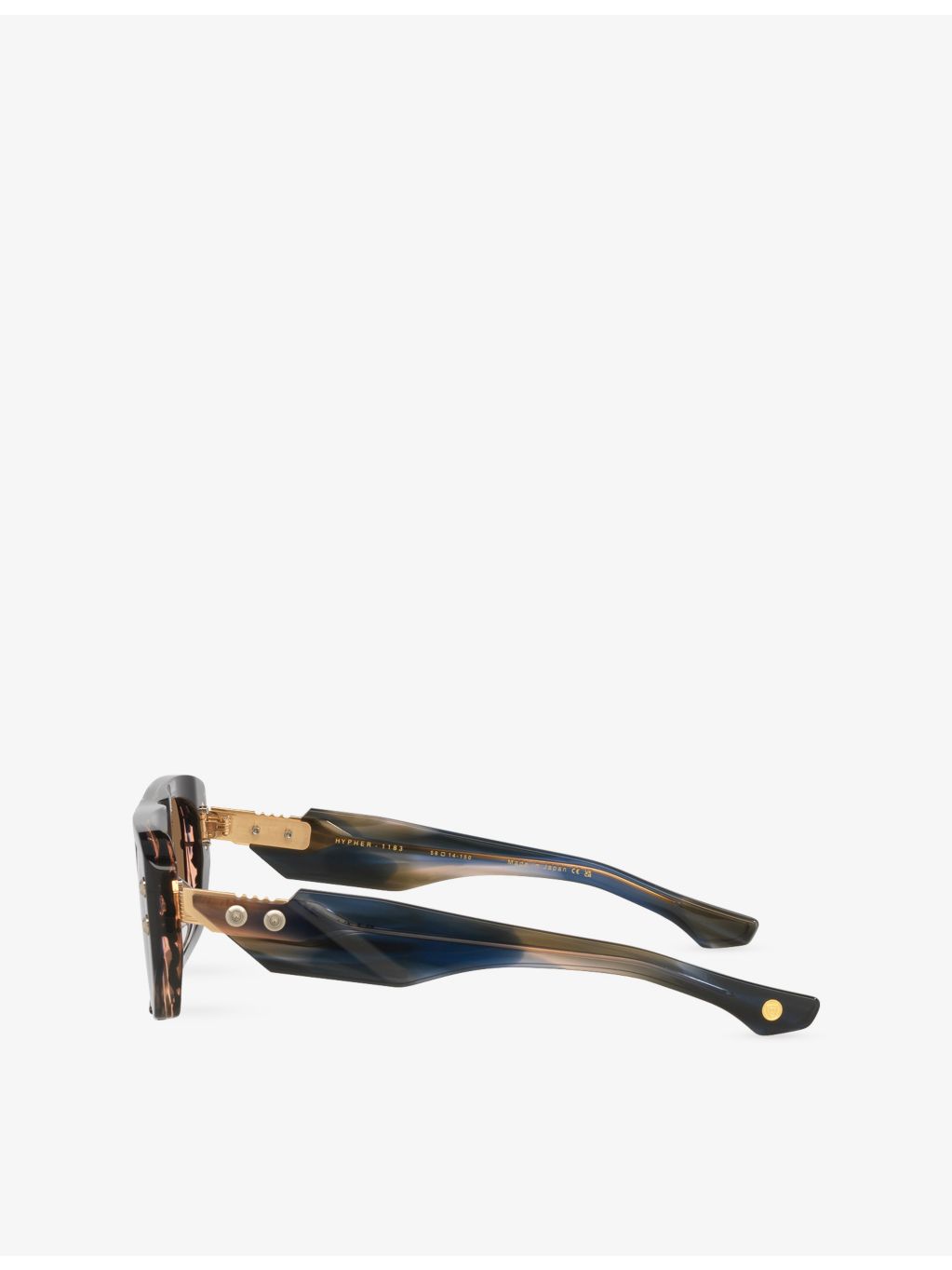 DITA sunglasses with rectangular acetate frame, UK version