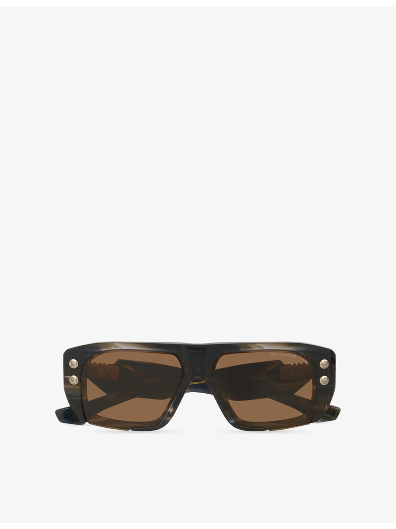 DITA sunglasses with rectangular acetate frame, UK version