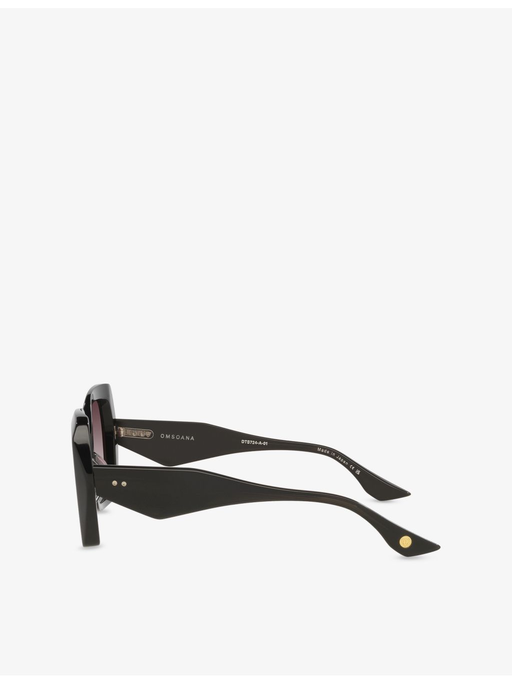 DITA irregular-frame acetate sunglasses - British product