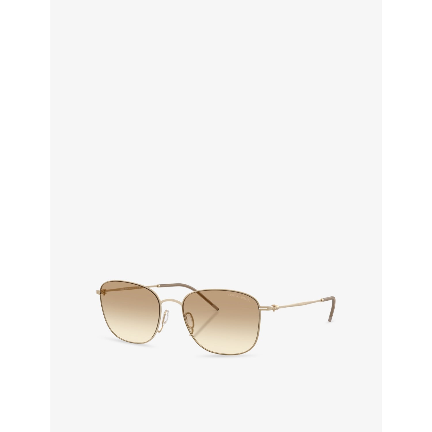 Giorgio Armani AR6168 pillow-frame metal sunglasses (British brand)