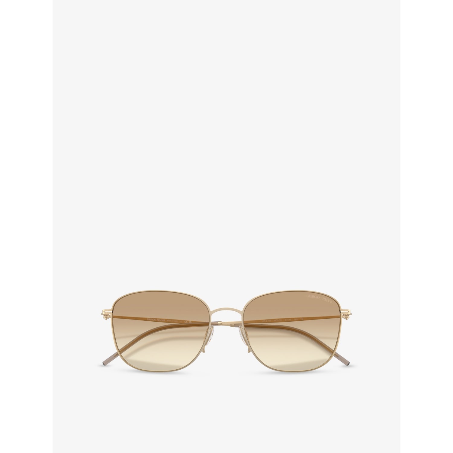 Giorgio Armani AR6168 pillow-frame metal sunglasses (British brand)