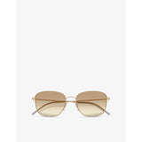 Giorgio Armani AR6168 pillow-frame metal sunglasses (British brand)