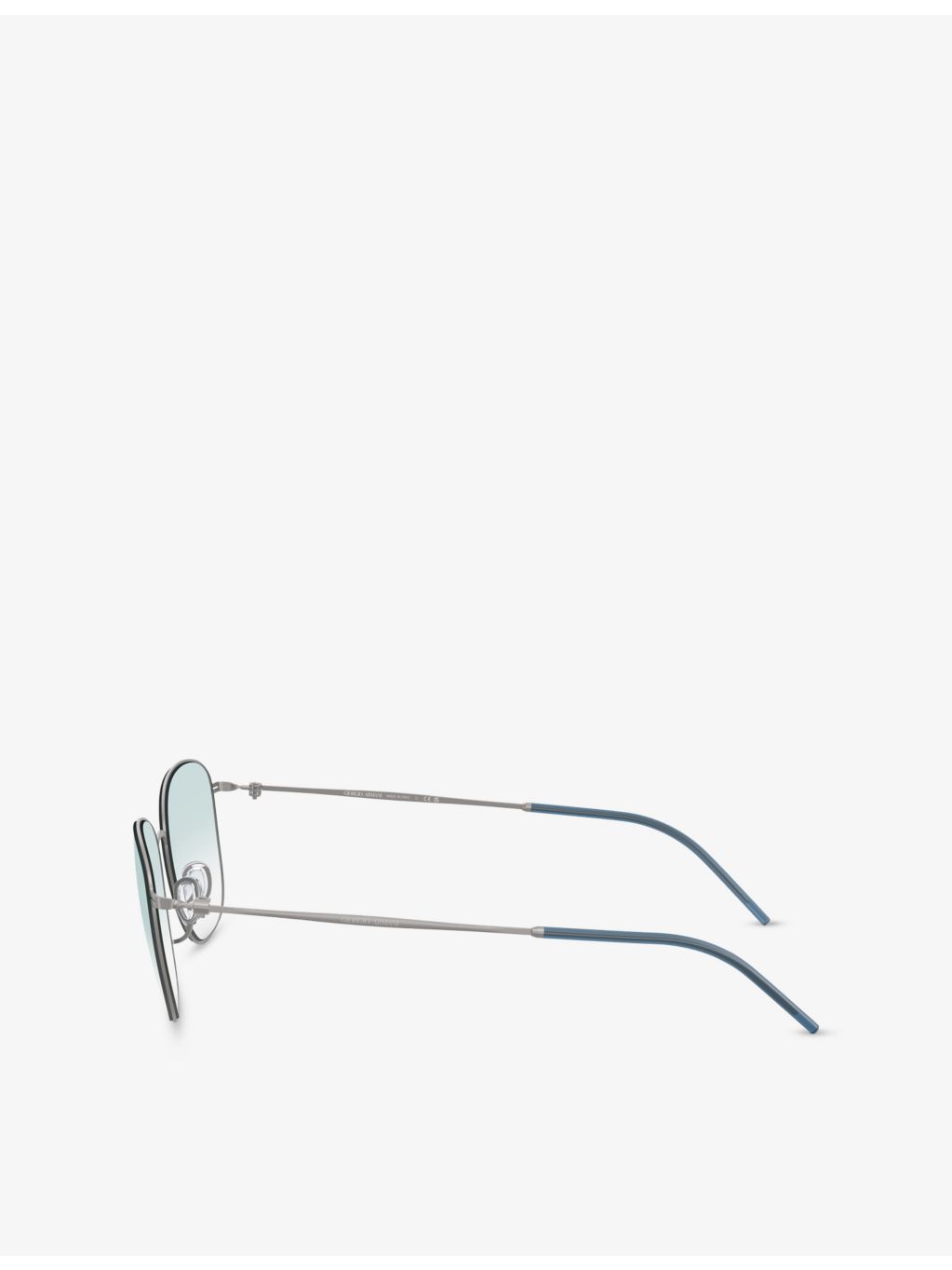 Giorgio Armani AR6168 metal pillow-frame sunglasses (British brand)