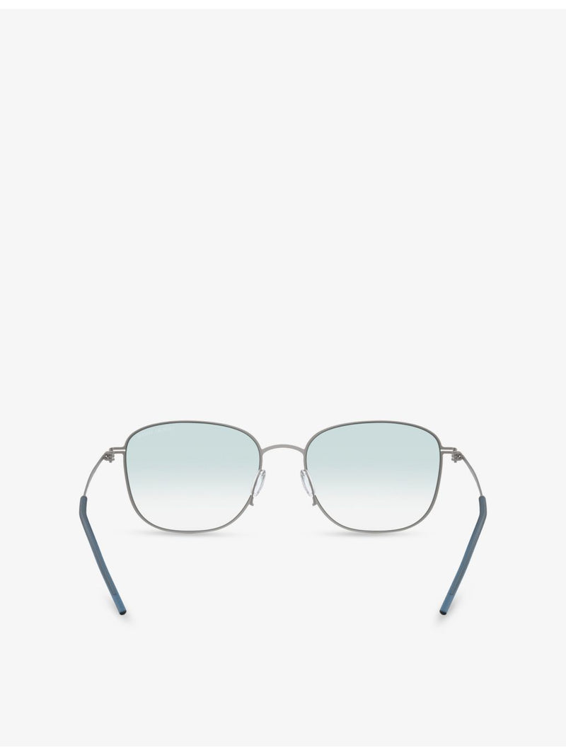 Giorgio Armani AR6168 metal pillow-frame sunglasses (British brand)