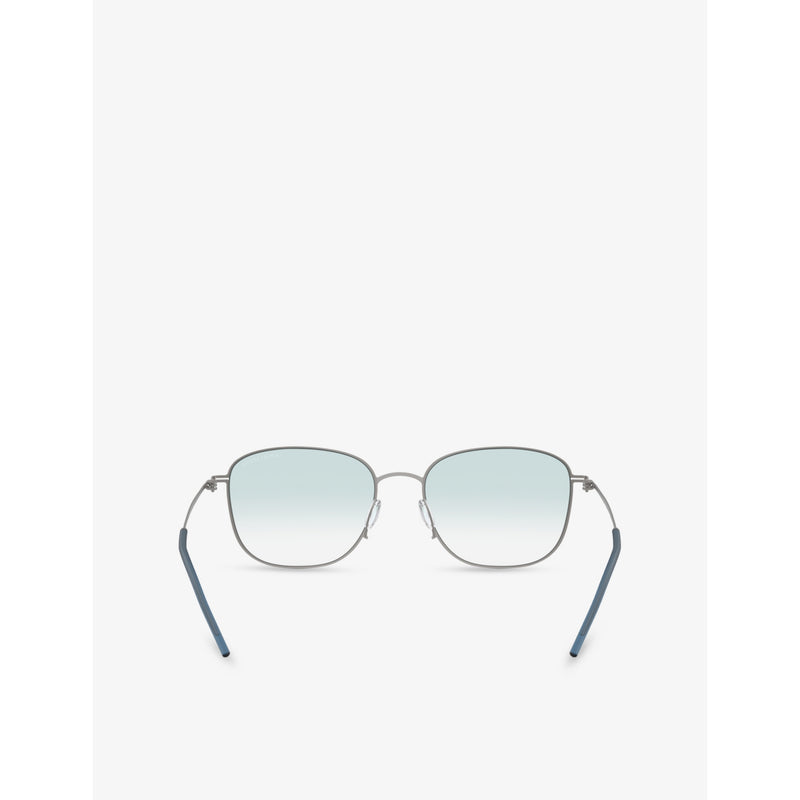 Giorgio Armani AR6168 metal pillow-frame sunglasses (British brand)