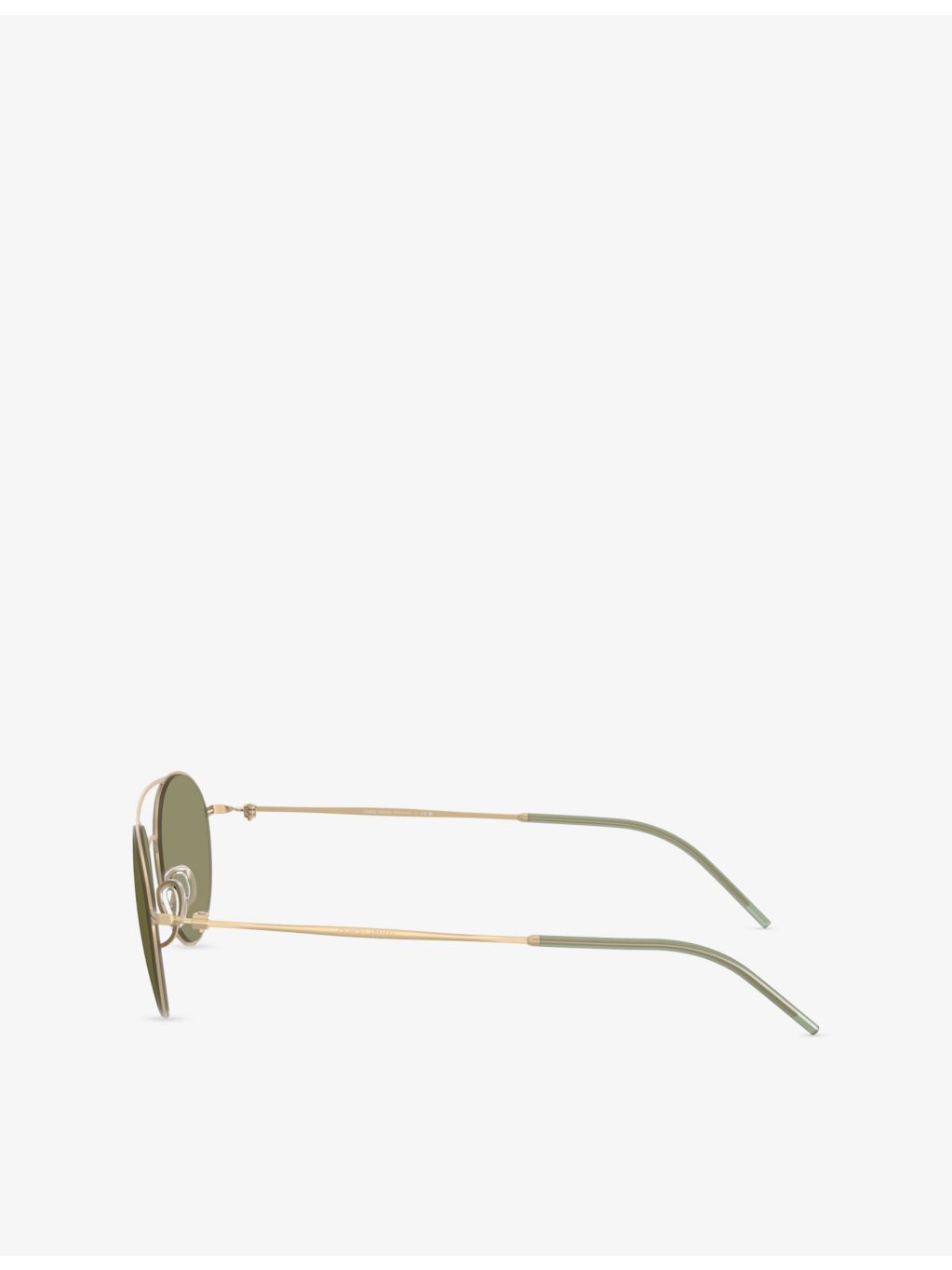 Giorgio Armani AR6169 round-frame metal sunglasses, UK version