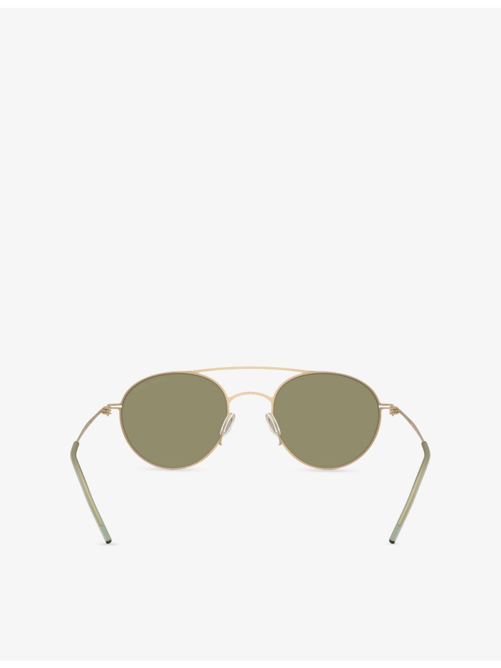 Giorgio Armani AR6169 round-frame metal sunglasses, UK version