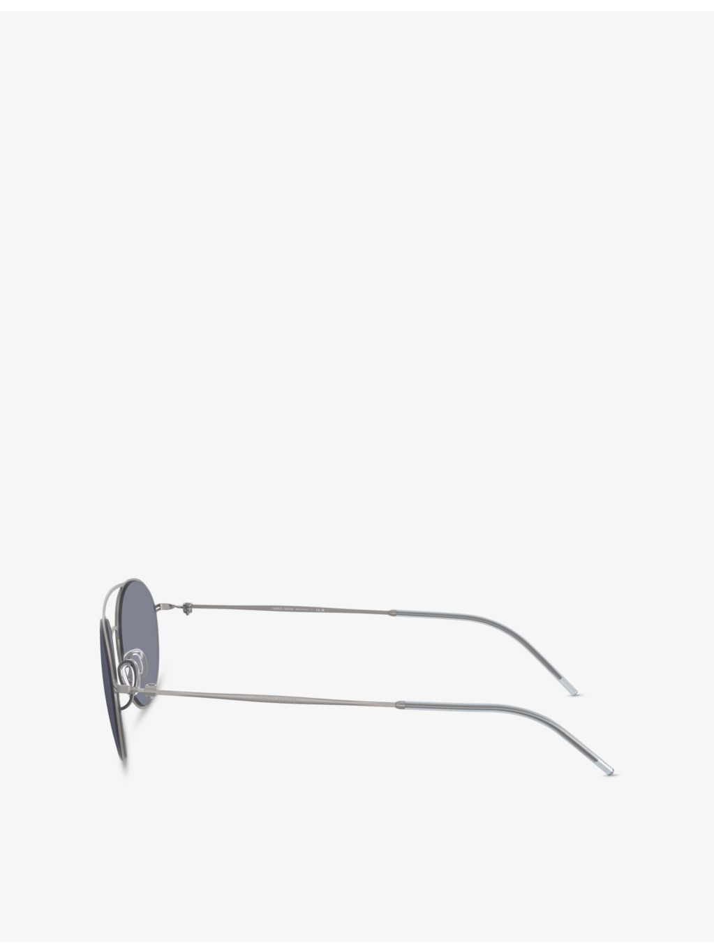 Giorgio Armani pilot-frame metal sunglasses, UK version