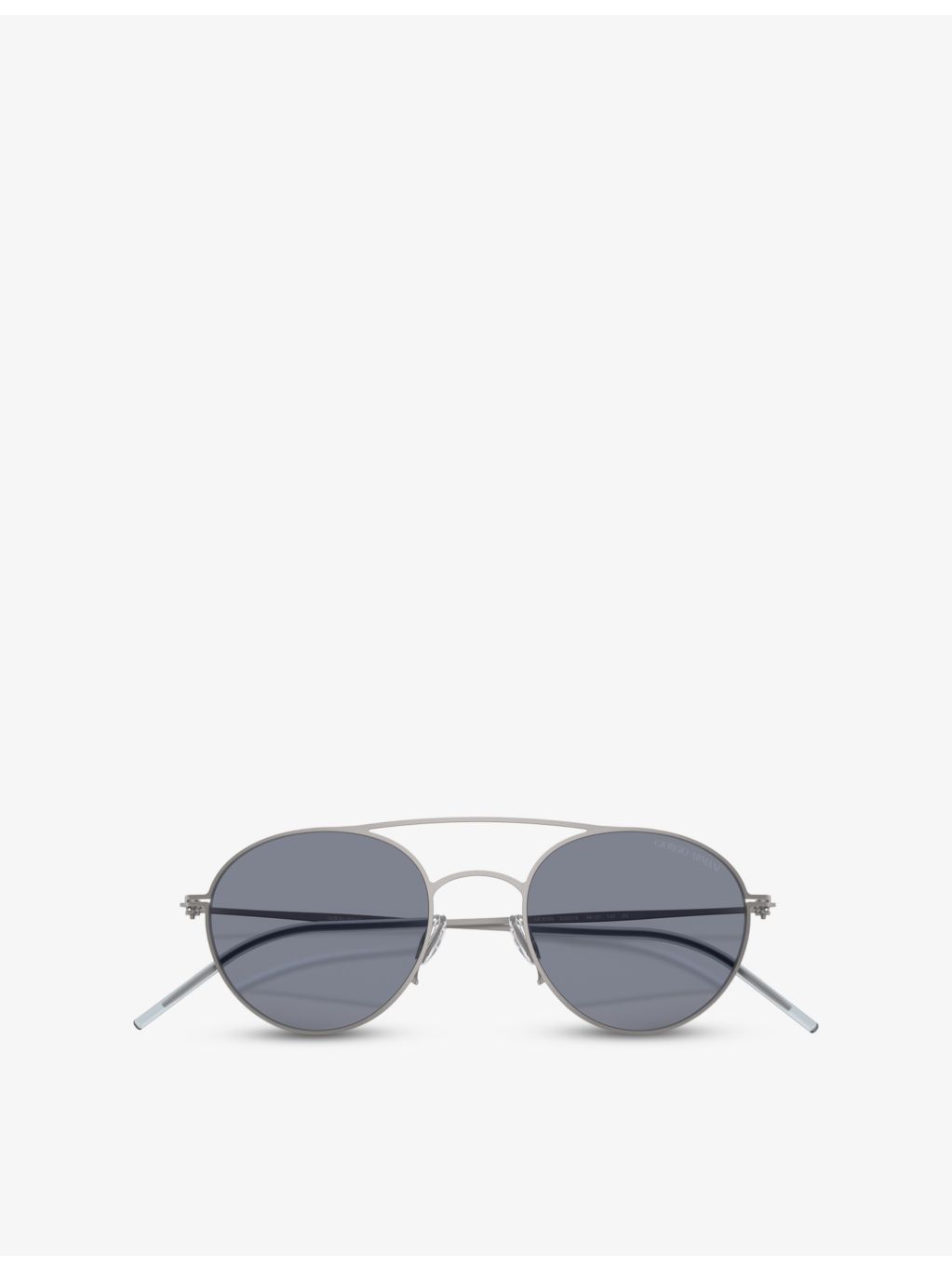 Giorgio Armani pilot-frame metal sunglasses, UK version