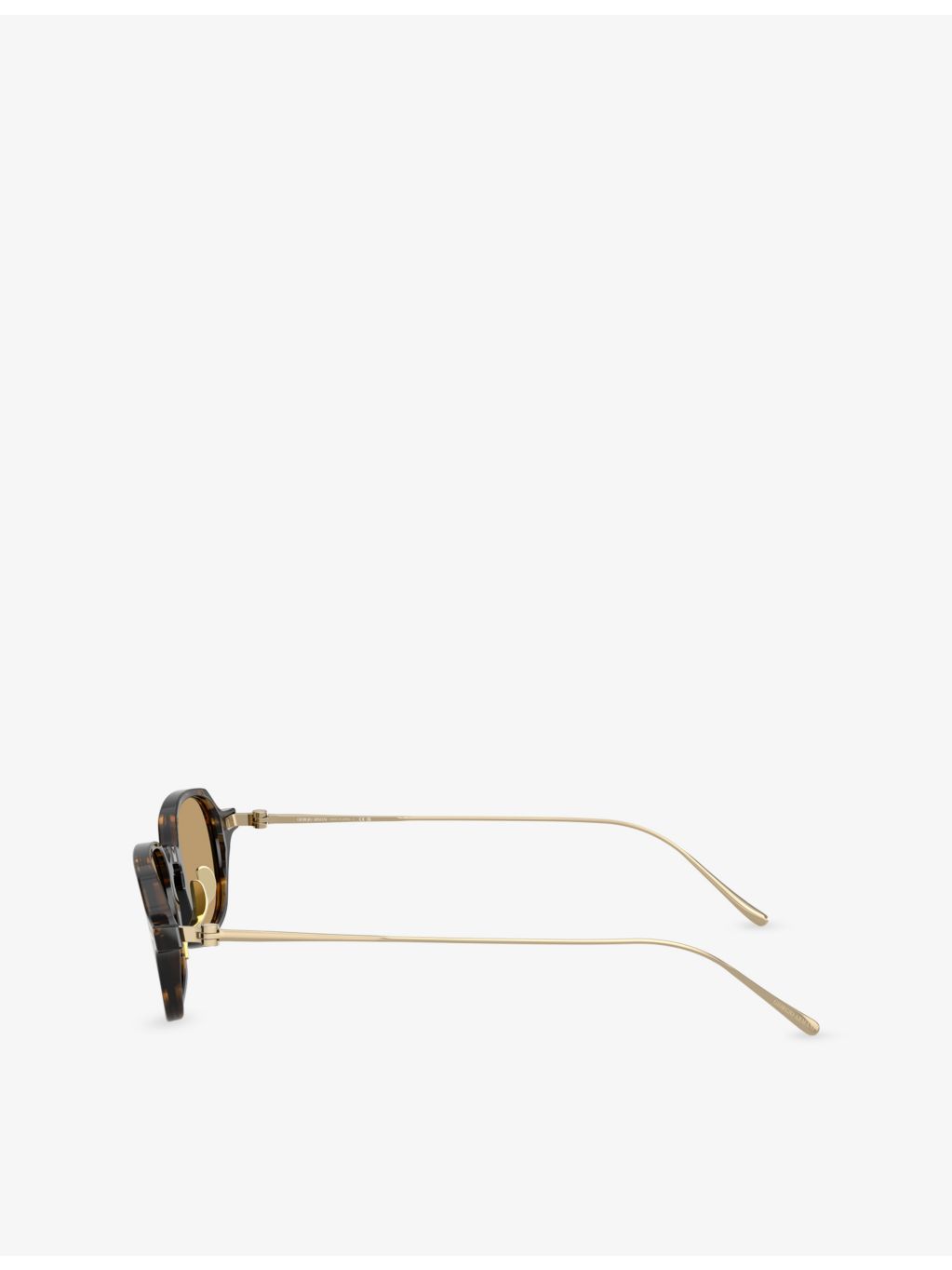 Giorgio Armani rectangular acetate sunglasses with tortoiseshell finish, UK version
