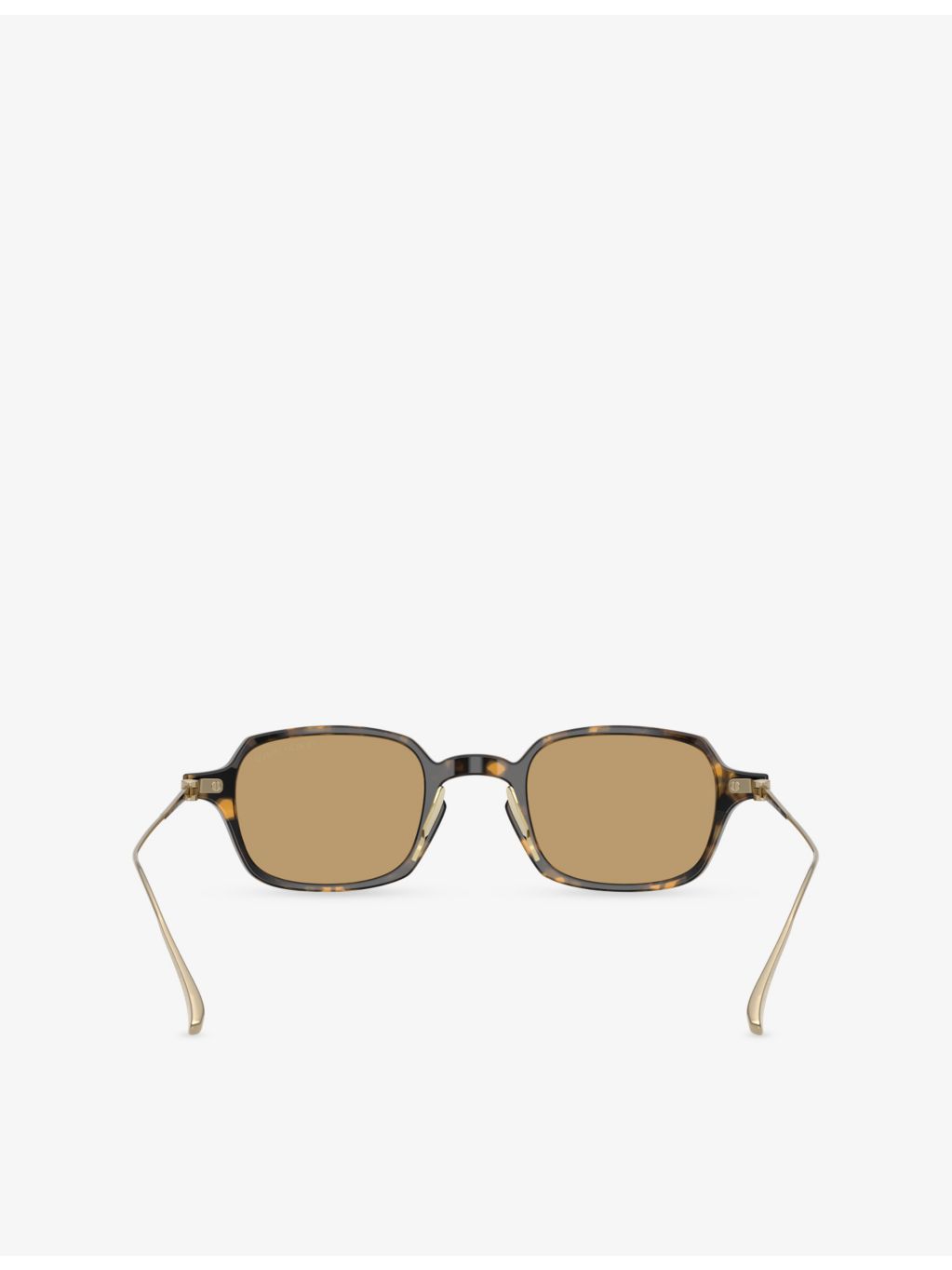 Giorgio Armani rectangular acetate sunglasses with tortoiseshell finish, UK version