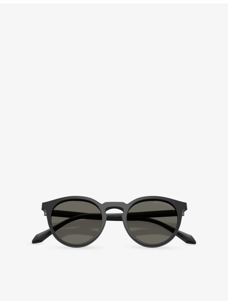 Giorgio Armani AR8230U round-frame acetate sunglasses (British brand)