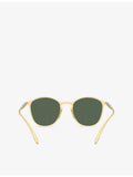 Giorgio Armani AR8233U round-frame acetate sunglasses, imported from the UK