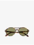 Giorgio Armani AR8236U round-frame acetate sunglasses - British product