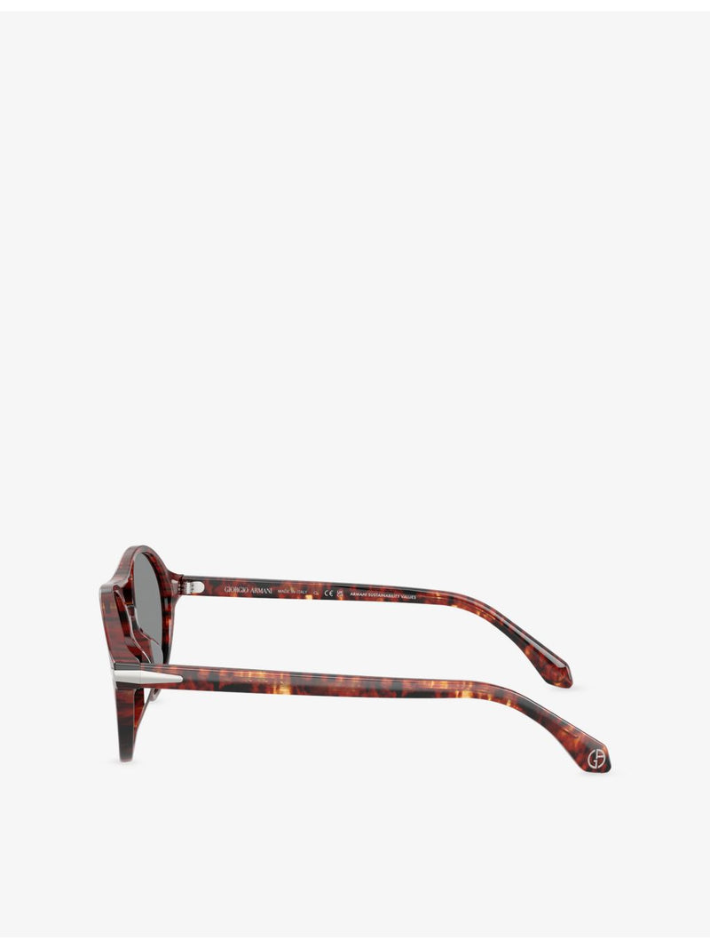 Giorgio Armani round-frame acetate sunglasses AR8236U - British product