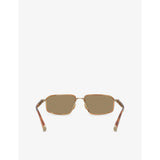 Brunello Cucinelli rectangular metal sunglasses BC2009ST - British product