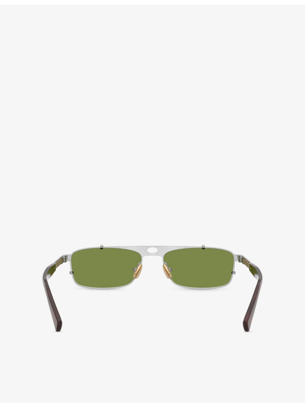 Brunello Cucinelli Paloma rectangular metal sunglasses, UK version