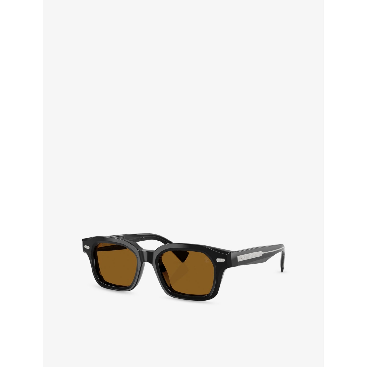 Brunello Cucinelli BC4018S rectangular acetate sunglasses, UK version